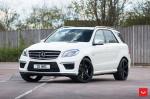 Mercedes-AMG ML63 on Vossen Wheels (CV3R) 2017 года